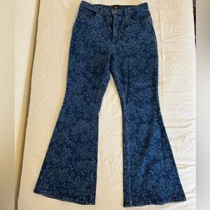 Lee jeans - floral bell bottom